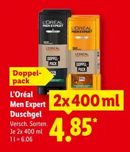 Lidl L'oréal men expert duschgel Angebot