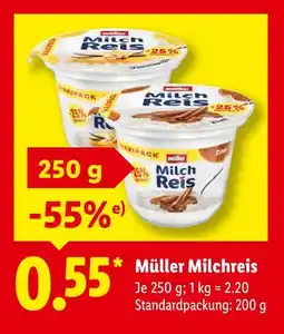 Lidl Müller milchreis Angebot