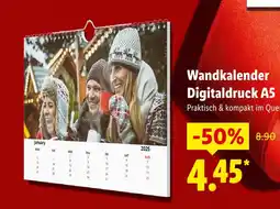Lidl Wandkalender digitaldruck a5 Angebot
