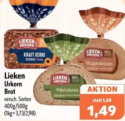 Aktiv Irma Lieken Urkorn Brot Angebot