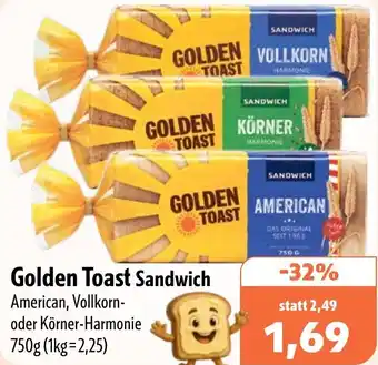 Aktiv Irma Golden Toast Sandwich Angebot