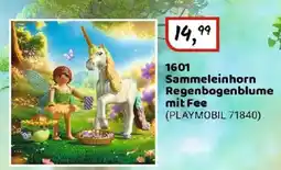 Idee+Spiel playmobil Sammeleinhorn Regenbogenblume mit Fee Angebot