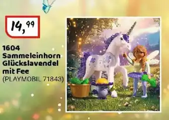 Idee+Spiel playmobil 1604 Sammeleinhorn Glückslavendel mit Fee Angebot