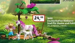 Idee+Spiel playmobil 1605 Zauberhafter Einhorn- Stall für Mama und Fohlen Angebot
