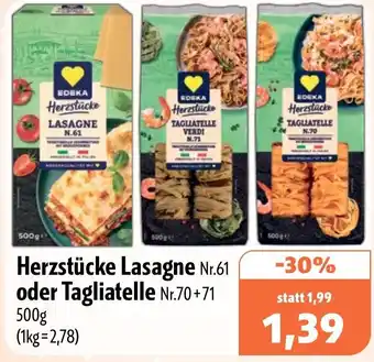 Aktiv Irma Herzstücke Lasagne Nr.61 oder Tagliatelle Nr.70+71 Angebot