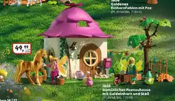 Idee+Spiel playmobil 1607 Gemütliches Feenzuhause mit Goldeinhorn und Stall Angebot