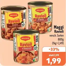 Aktiv Irma Maggi Ravioli Angebot