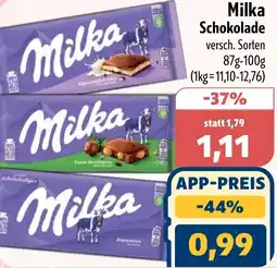 Aktiv Irma Milka Schokolade Angebot