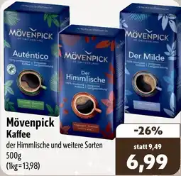 Aktiv Irma Mövenpick Kaffee Angebot
