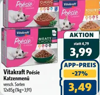 Aktiv Irma Vitakraft Poésie Katzenmenü Angebot