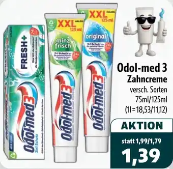 Aktiv Irma Odol-med 3 Zahncreme Angebot