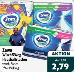 Aktiv Irma Zewa Wisch&Weg Haushaltstücher Angebot