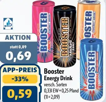 Aktiv Irma Booster Energy Drink Angebot