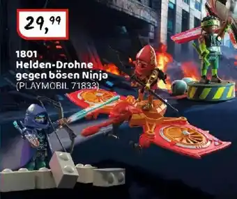 Idee+Spiel playmobil 1801 Helden-Drohne gegen bösen Ninja Angebot