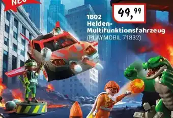 Idee+Spiel playmobil 1802 Helden- Multifunktionsfahrzeug Angebot