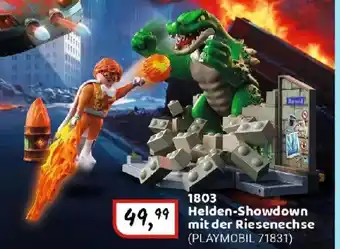 Idee+Spiel playmobil 1803 Helden-Showdown mit der Riesenechse Angebot