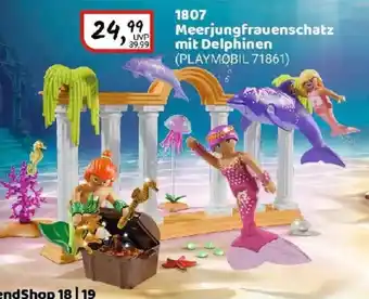 Idee+Spiel playmobil 1807 Meerjungfrauenschatz mit Delphinen Angebot