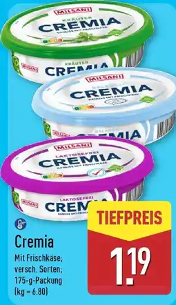 Aldi Nord MILSANI Cremia Angebot