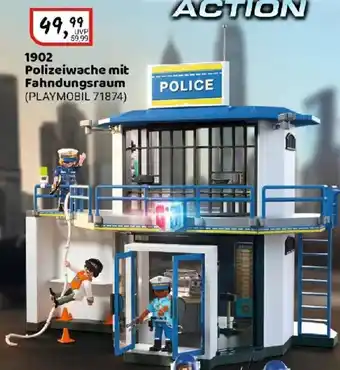 Idee+Spiel playmobil CITY ACTION 1902 Polizeiwache mit Fahndungsraum Angebot