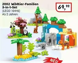 Idee+Spiel LEGO duplo 2002 Wildtier-Familien 3-in-1-Set (LEGO 10446) Angebot