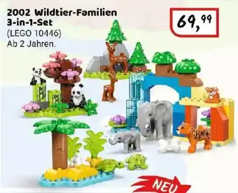 Idee+Spiel LEGO duplo 2002 Wildtier-Familien 3-in-1-Set (LEGO 10446) Angebot
