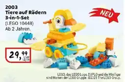 Idee+Spiel LEGO duplo 2003 Tiere auf Rädern 3-in-1-Set (LEGO 10448) Angebot