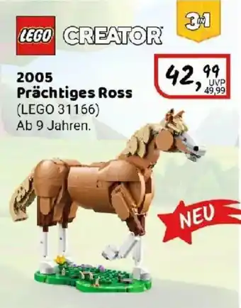 Idee+Spiel LEGO CREATOR 2005 Prächtiges Ross (LEGO 31166) Angebot