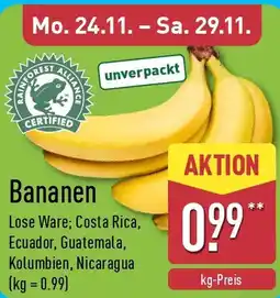 Aldi Nord Bananen Angebot