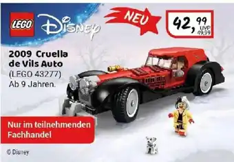 Idee+Spiel LEGO DISNEY 2009 Cruella de Vils Auto (LEGO 43277) Angebot