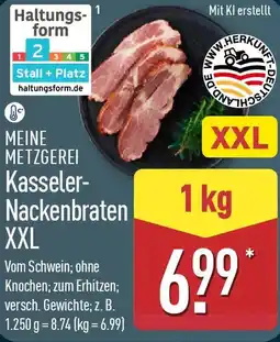 Aldi Nord MEINE METZGEREI Kasseler Nackenbraten XXL Angebot