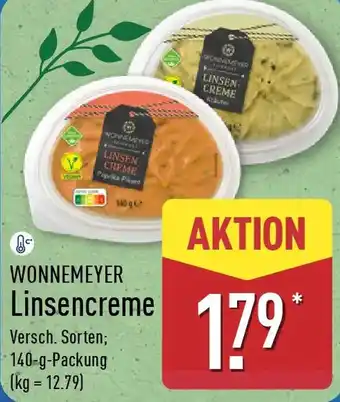 Aldi Nord WONNEMEYER Linsencreme Angebot