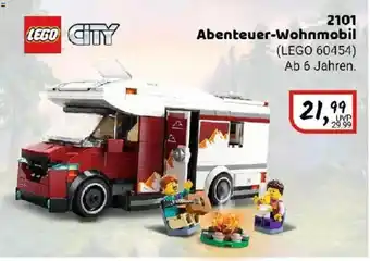 Idee+Spiel LEGO CITY 2101 Abenteuer-Wohnmobil (LEGO 60454) Angebot