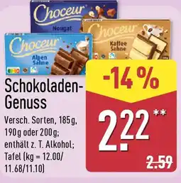 Aldi Nord Choceur Schokoladen Genuss Angebot