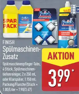 Aldi Nord FINISH Spülmaschinen- Zusatz Angebot