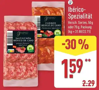 Aldi Nord Ibérico- Spezialität Angebot