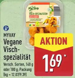 Aldi Nord MYVAY Vegane Visch spezialität Angebot