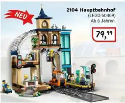 Idee+Spiel LEGO CITY 2104 Hauptbahnhof (LEGO 60469) Angebot