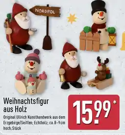 Aldi Nord Weihnachtsfigur aus Holz Angebot