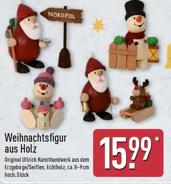 Aldi Nord Weihnachtsfigur aus Holz Angebot