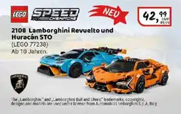 Idee+Spiel LEGO SPEED CHAMPIONS 2108 Lamborghini Revuelto und Huracán STO (LEGO 77238) Angebot