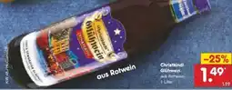 Netto Marken-Discount Christkindl Glühwein Angebot