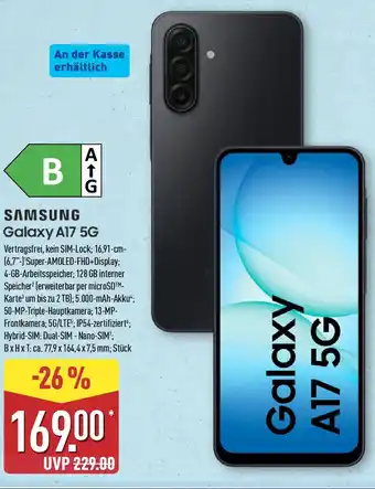 Aldi Nord SAMSUNG Galaxy A17 5G Angebot