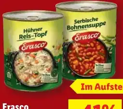 Lidl Erasco Fertiggerichte Angebot