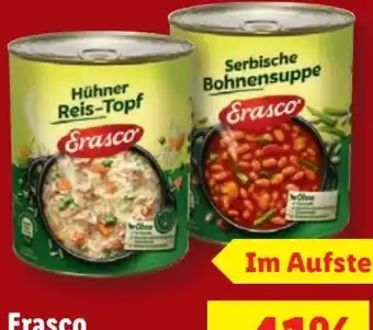 Lidl Erasco Fertiggerichte Angebot