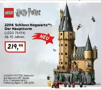 Idee+Spiel LEGO HARRY POTTER 2204 Schloss Hogwarts: Der Hauptturm (LEGO 76454) Angebot