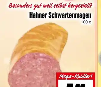 EDEKA Hahner Hahner Schwartenmagen 100g Angebot