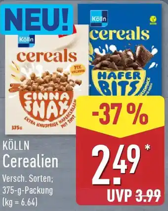 Aldi Nord KÖLLN Cerealien Angebot