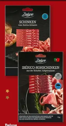 Lidl Deluxe Spezialitäten vom Ibérico-Schwein Angebot