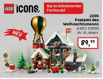 Idee+Spiel LEGO icons 2205 Postamt des Weihnachtsmanns (LEGO 10339) Angebot