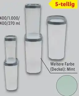 Lidl SilverCrest Vorratsdosen-Set 5-tlg Angebot